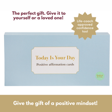 Load image into Gallery viewer, Today Is Your Day: Positive affirmation cards