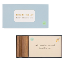 Load image into Gallery viewer, Today Is Your Day: Positive affirmation cards
