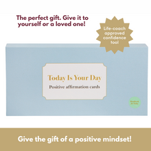 Load image into Gallery viewer, Today Is Your Day: Positive affirmation cards
